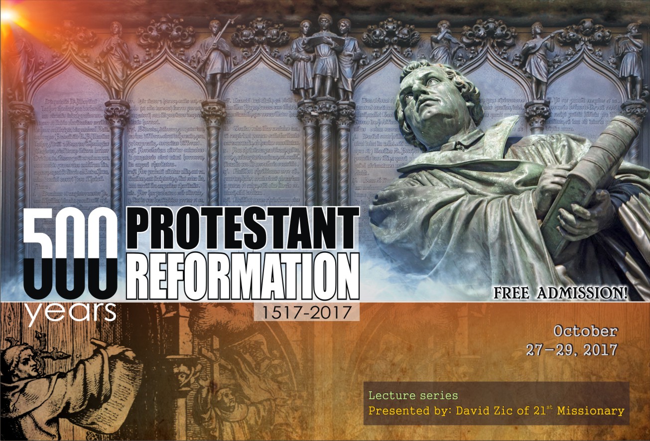 Commemoration of the 500th years of Protestant Reformation